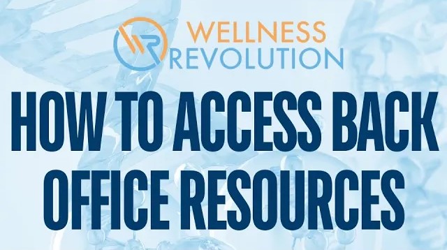 How to Access Back Office Resources