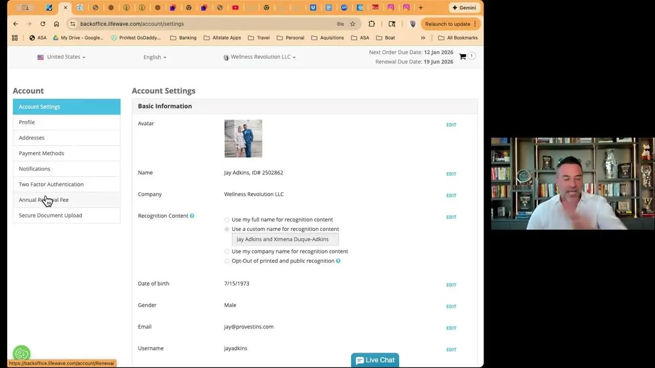 How to set up your back office