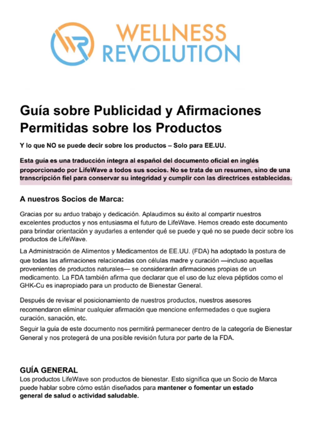 Publicidad-y-Afirmaciones-Permitidas-con-Lifewave-SP-COVER